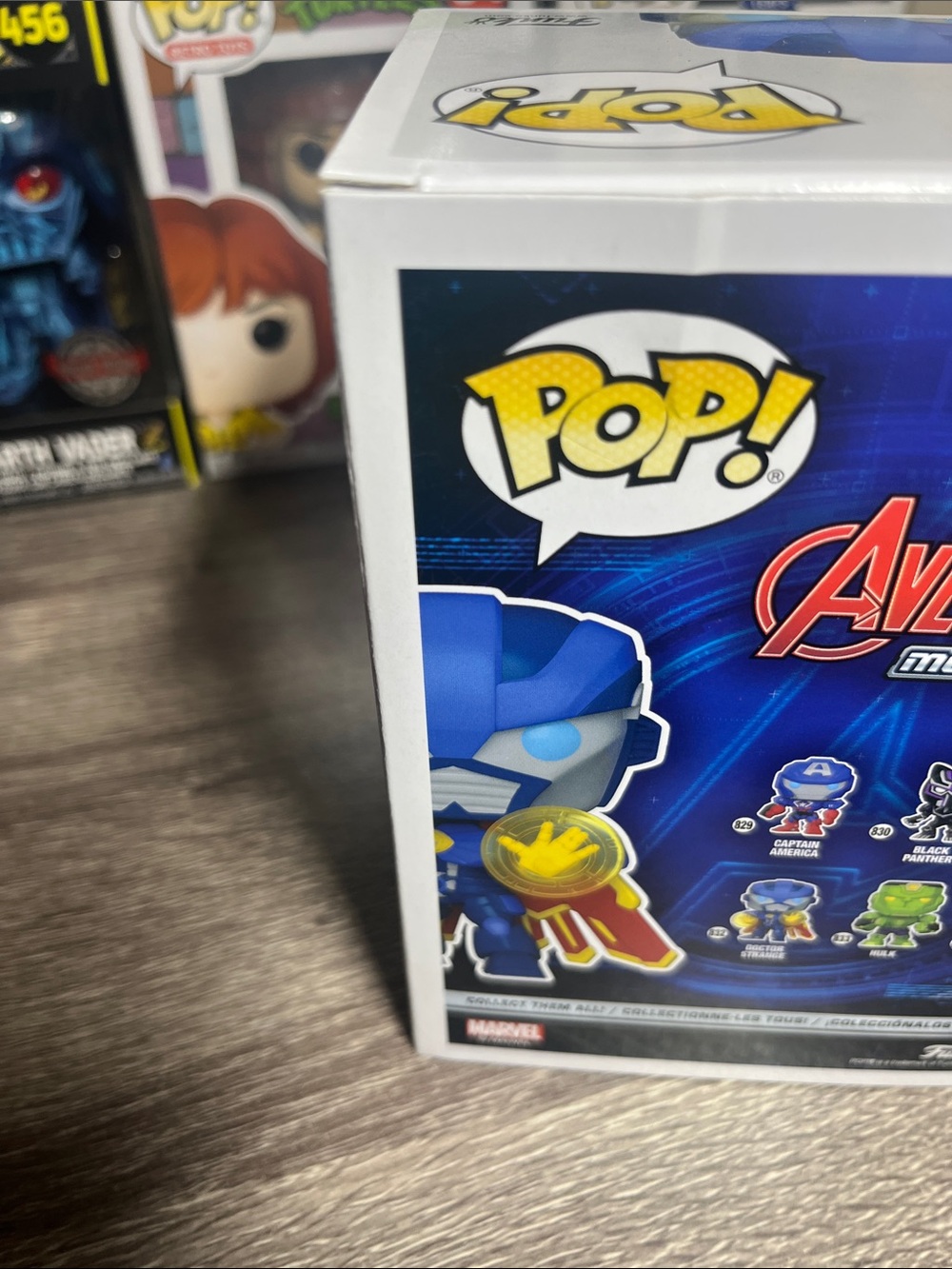 Marvel Doctor Strange Pop! Figure in Blue and Yellow (Avengers Mech-Strike) - Picture 5 of 5